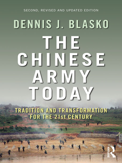 Title details for The Chinese Army Today by Dennis J. Blasko - Wait list